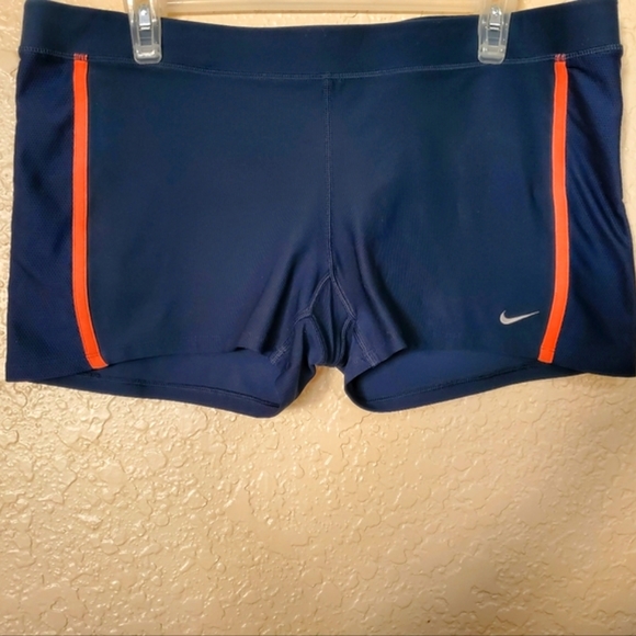 Nike Pro Shorts Navy Blue Drifit Shorts 